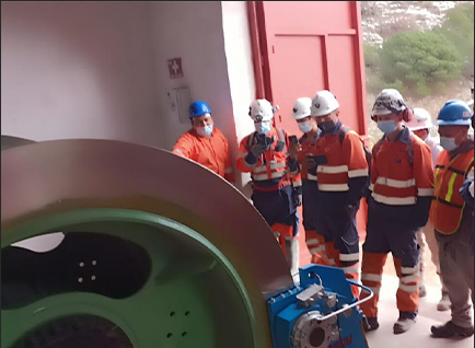 5 ton mine hoist winder in Mexico
