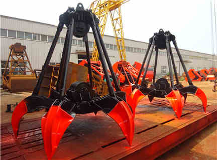 Grab Bucket of Cranes