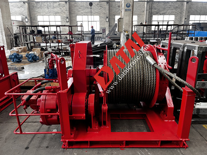 Eagle marine bought barge mooring winch 